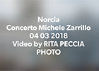 Nero Norcia - Concerto di Michele ZARRILLO - domenica 4 marzo 2018
