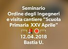 Seminario formativo e visita guidata alla scuola antisismica XXV Aprile 